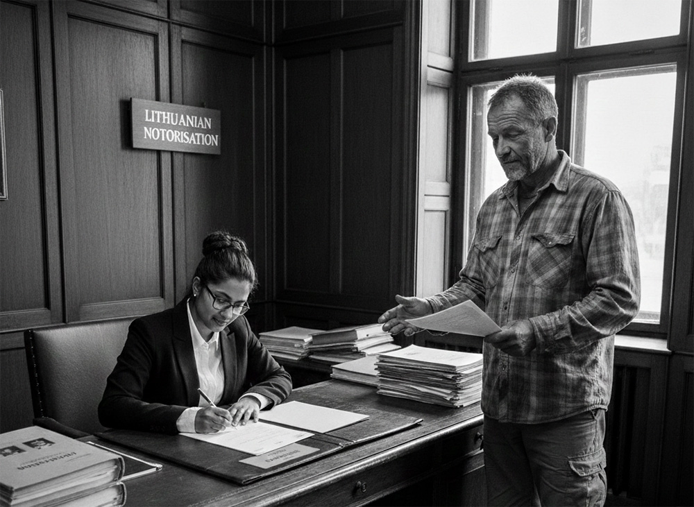 Truck Driver Documentation for Lithuania