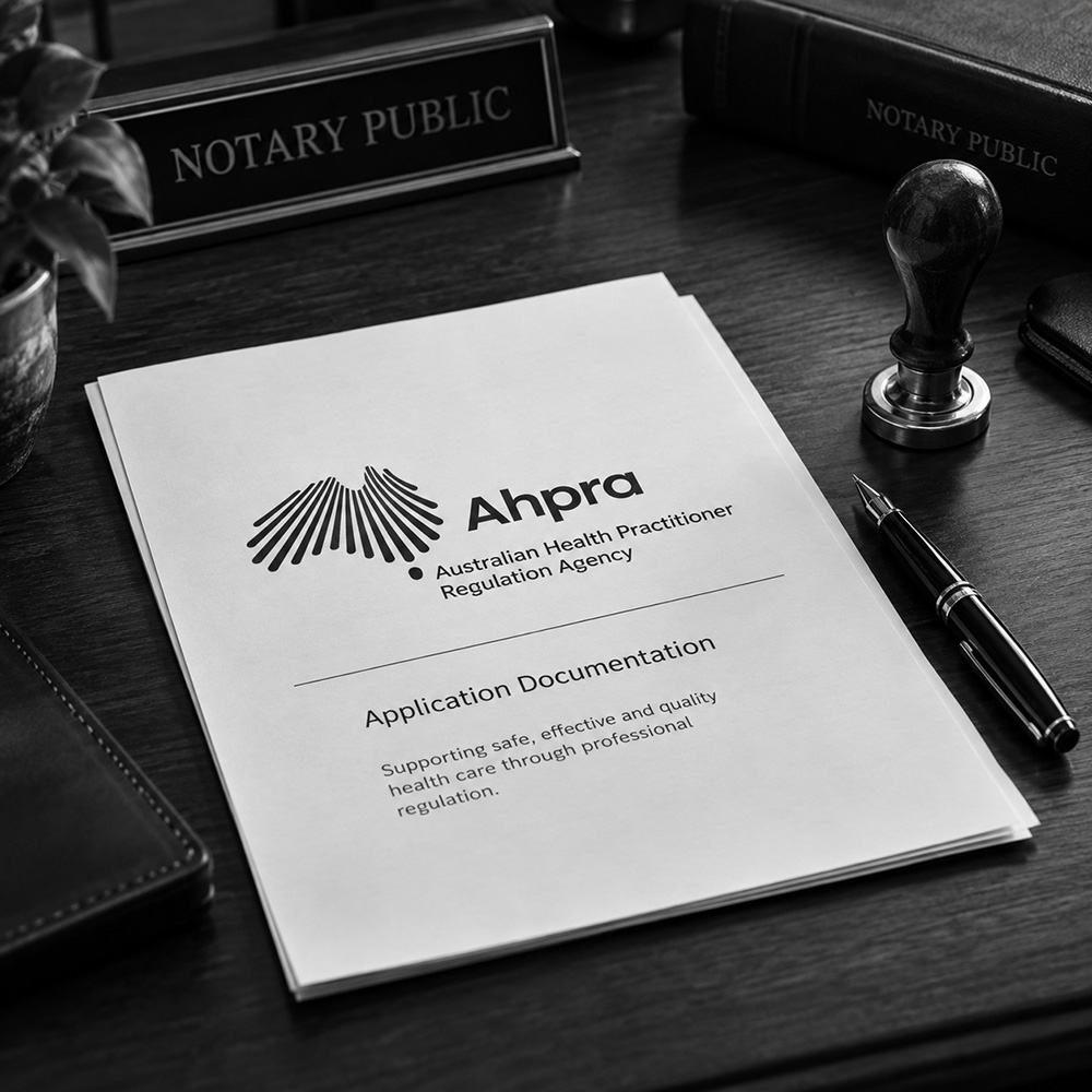 AHPRA Document Certification in South Africa